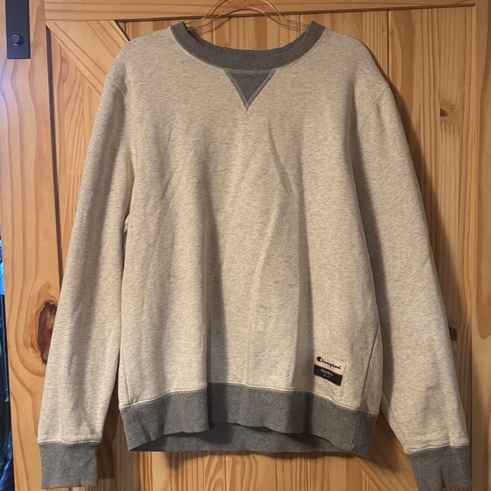Champion Authentic Originals Men's Sueded Fleece Sweatshirt